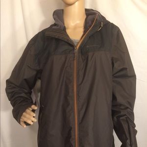 Quechua Men's Waterproof Hiking Jacket, Size M